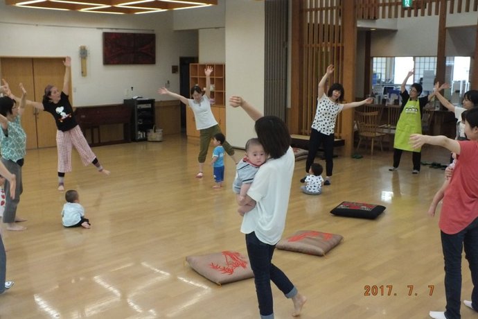 写真：キッズダンスの様子
