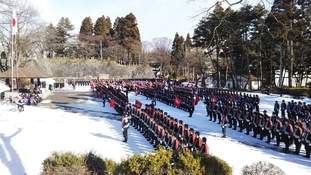 写真：式典の様子