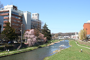 中津川の写真