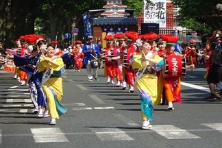 東北絆まつり（盛岡さんさ踊り）の写真