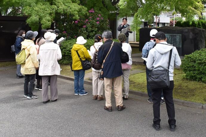 昨年度の「盛岡・原敬ゆかりの地めぐり」の写真