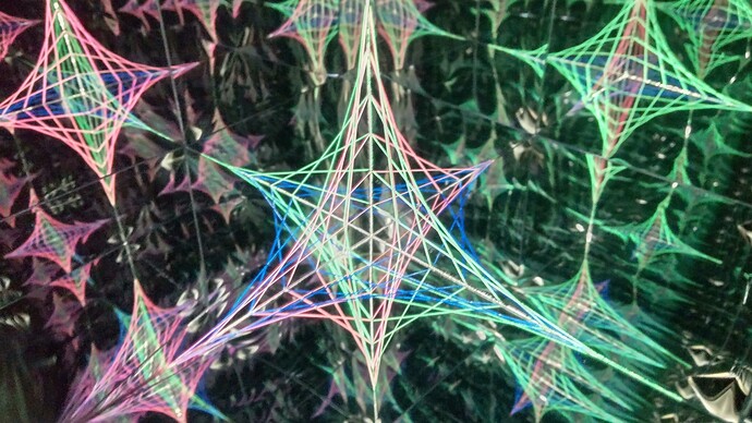 立体万華鏡の写真