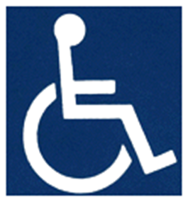 イラスト：障害者のための国際シンボルマーク