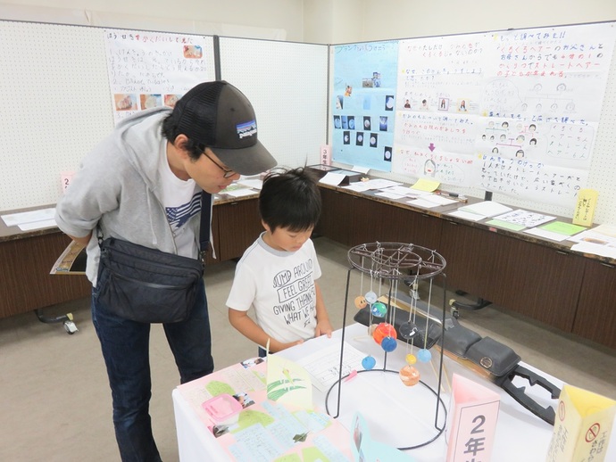 科学技術作品展の写真
