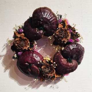 きのこのリース