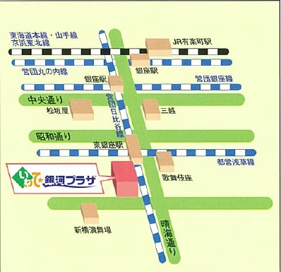 地図：いわて銀河プラザ