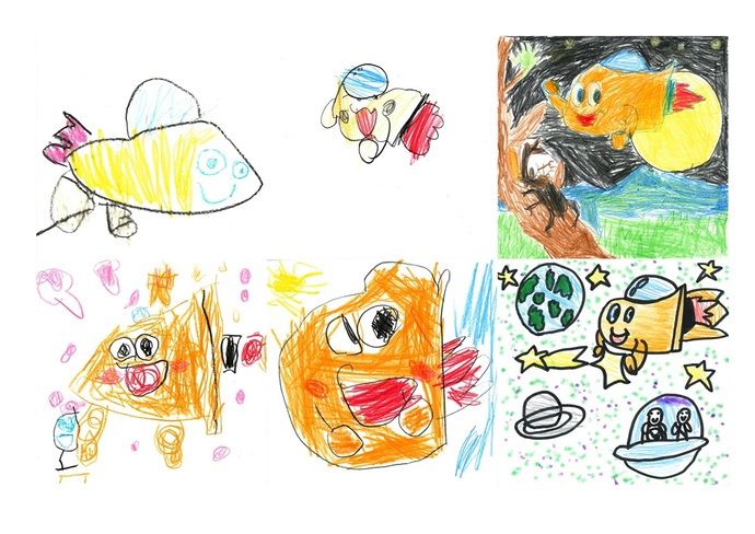 こかぼう似顔絵コンテスト作品募集のポスター