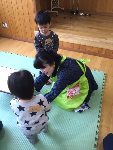 写真:託児の様子