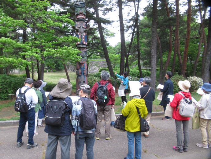 昨年の町めぐりの様子