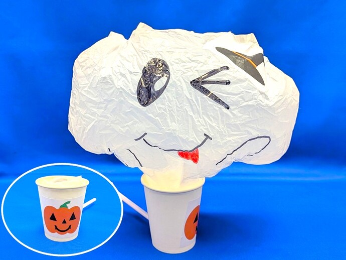 ハロウィンコップの写真