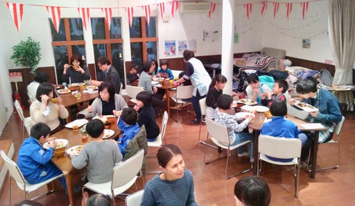 写真：子ども食堂の様子