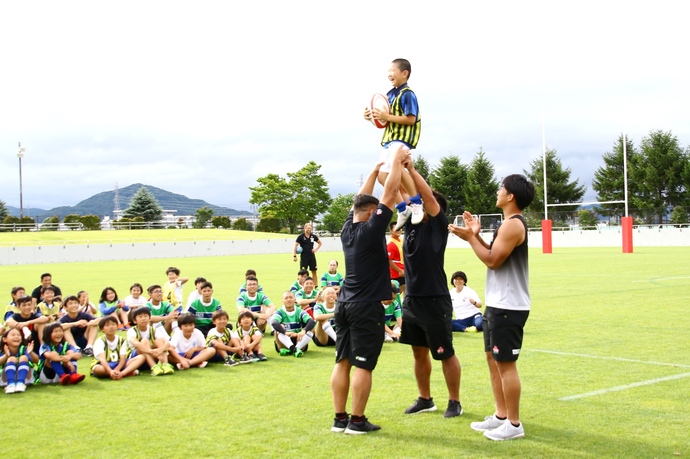 ラグビー日本代表地域交流イベント2