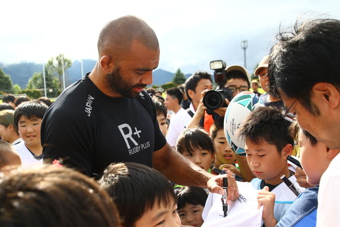 ラグビー日本代表地域交流イベント3