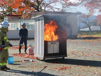 盛岡市総合防災訓練の写真3