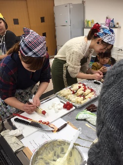 写真:調理の様子