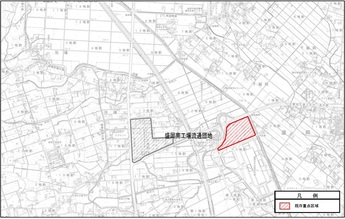 盛岡南工場流通団地（東）の図面