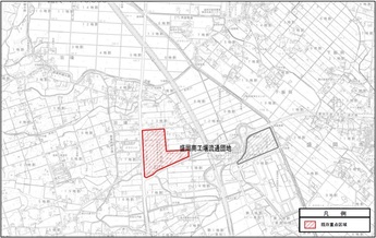 盛岡南工場流通団地（西）の図面