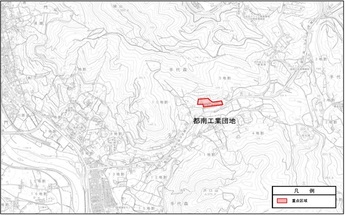 都南工業団地の図面