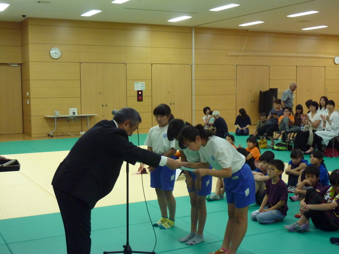 函館大会の表彰式