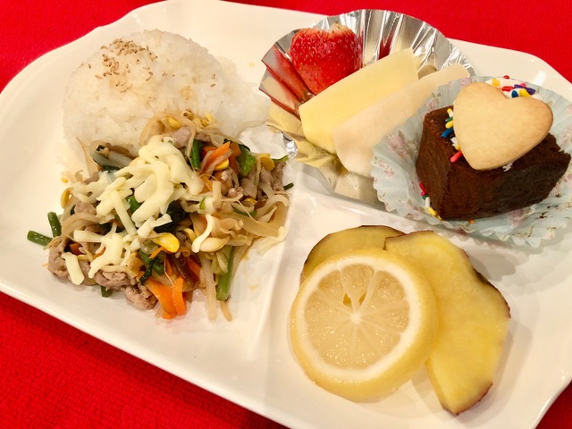 調理メニューの写真