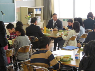 先人ゆかり給食の写真1