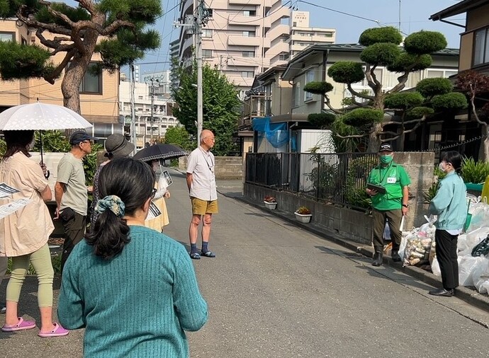 立会指導の様子
