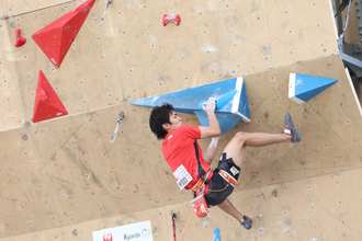 楢崎智亜選手の写真