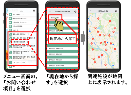 地図表示機能