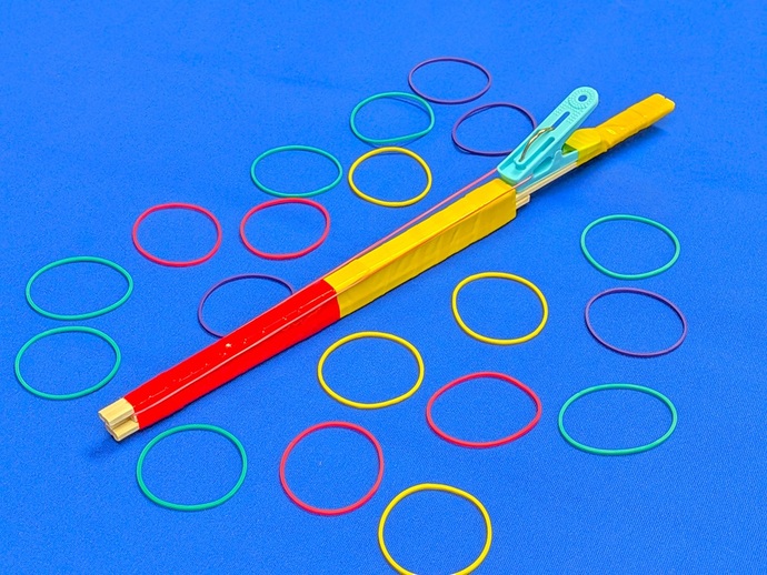 輪ゴムてっぽうの写真