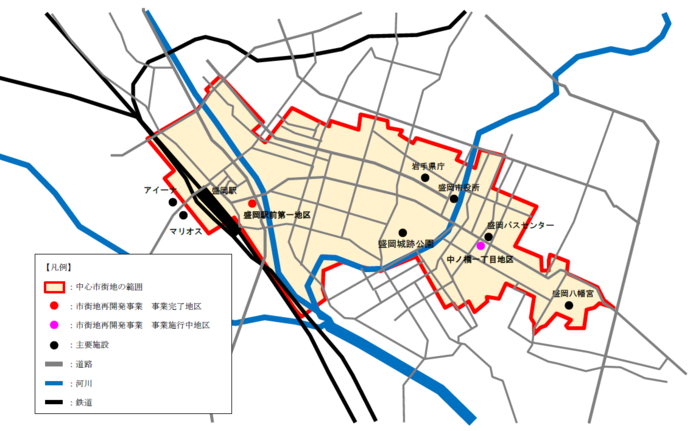 事業実施位置図