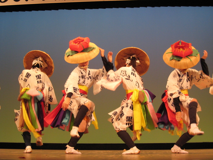 黒川さんさ踊りの写真