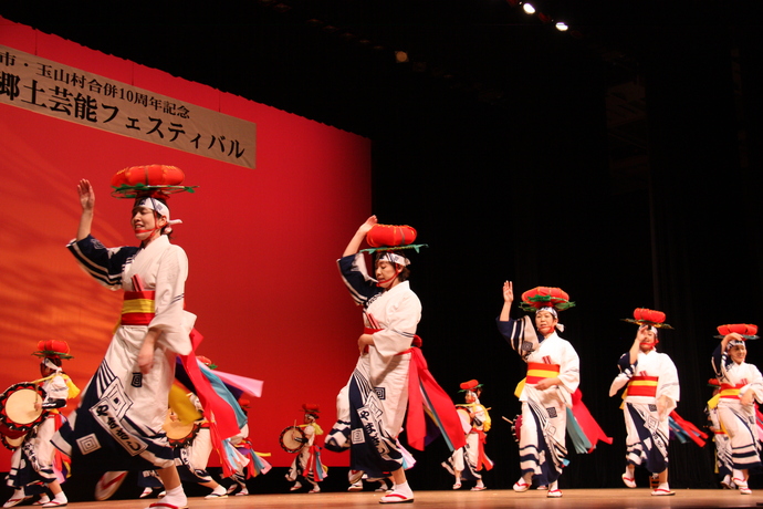 山岸さんさ踊りの写真