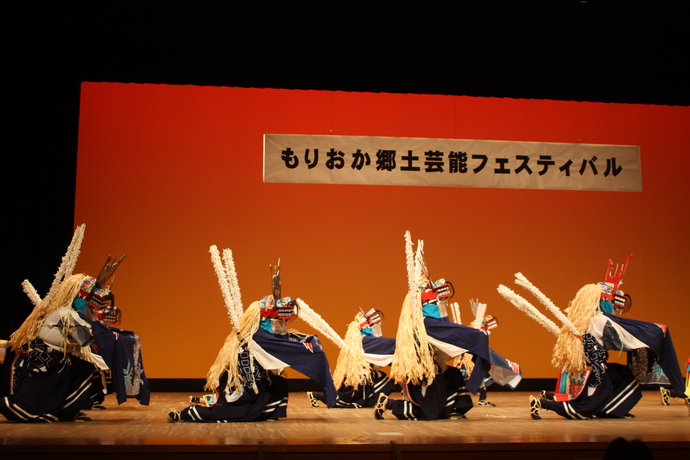 法領田獅子踊りの写真