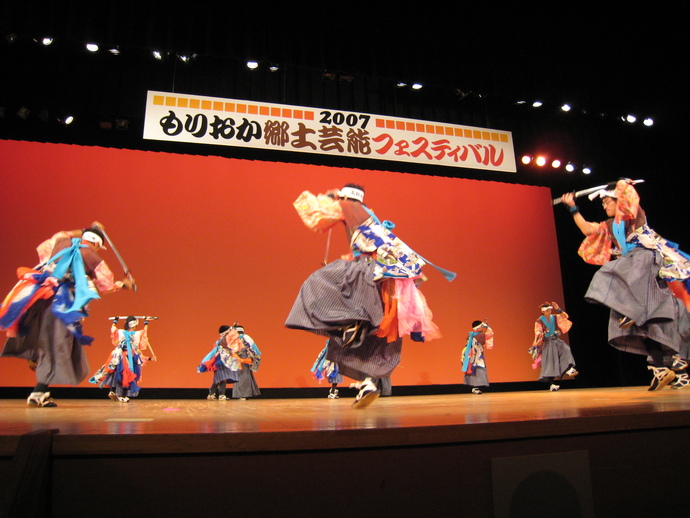 大ヶ生高舘剣舞の写真