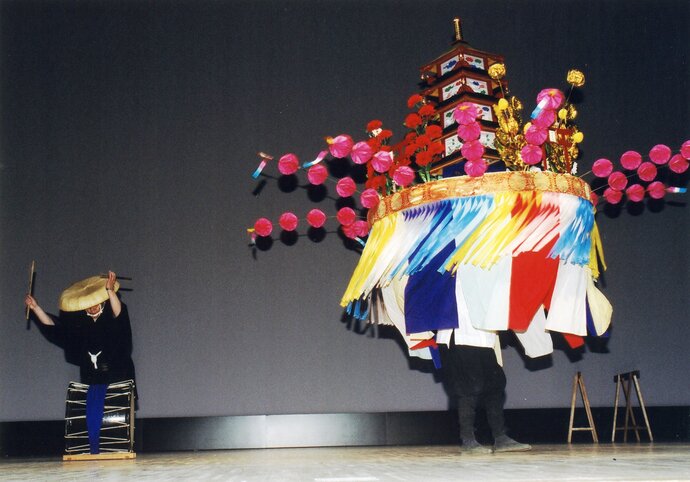 上飯岡念仏剣舞の写真