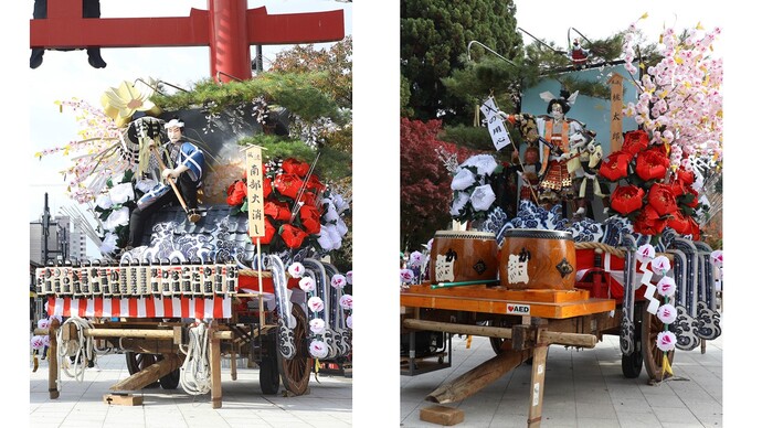 南部火消伝統保存会山車