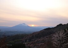 「大山桜の夕べ」