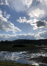 「岩手山が雲を呼ぶ」