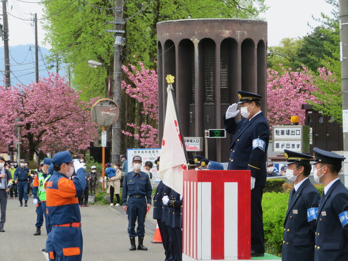 盛岡市消防演習