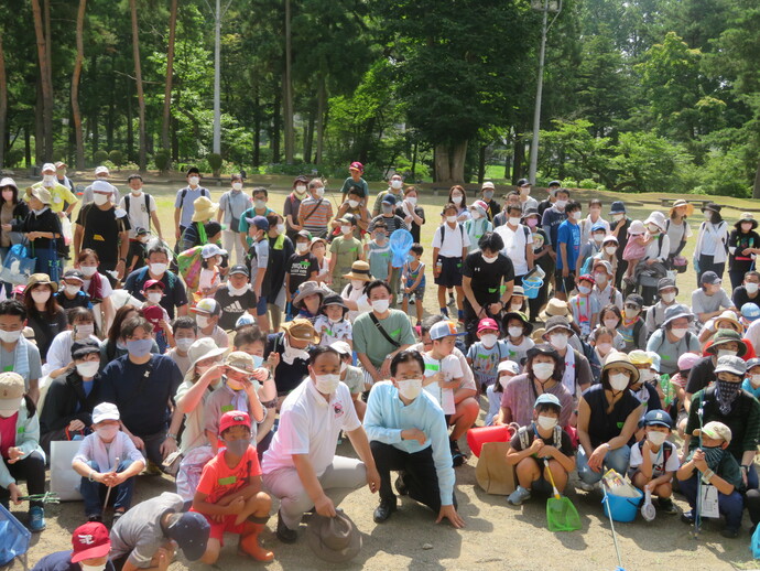 大ザリガニ釣り大会（1）