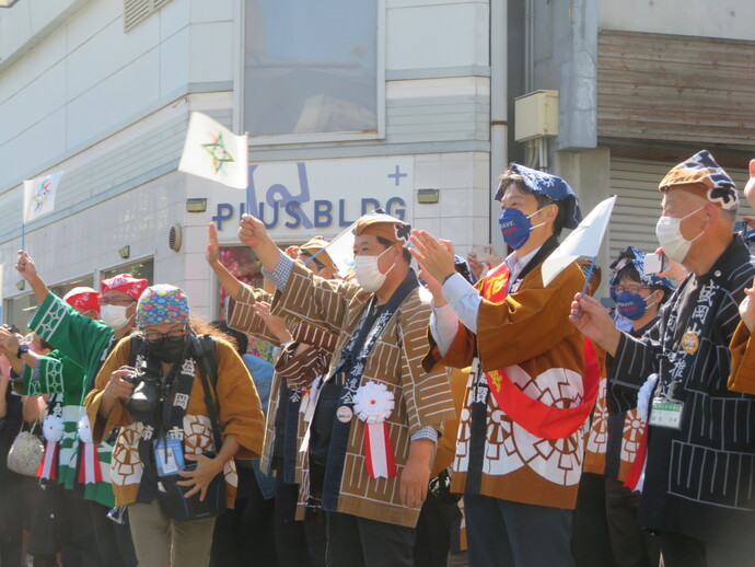 盛岡秋まつり・八幡下りパレード