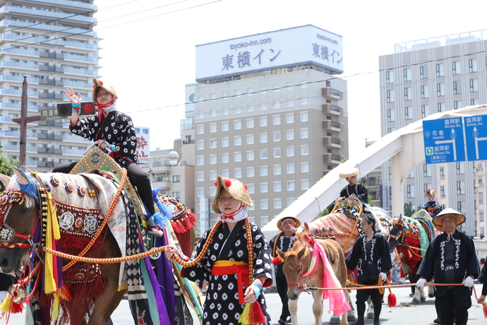 チャグチャグ馬コ行進行事（開運橋）
