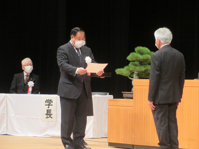 盛岡ゆうゆう大学卒業式