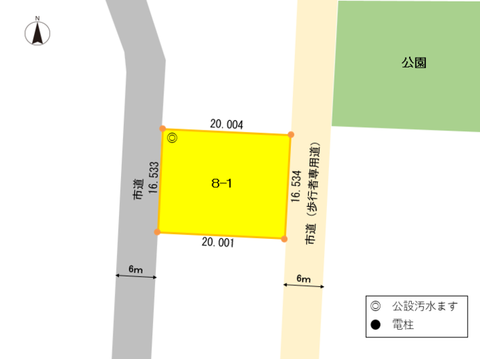保留地番号8-1_図面