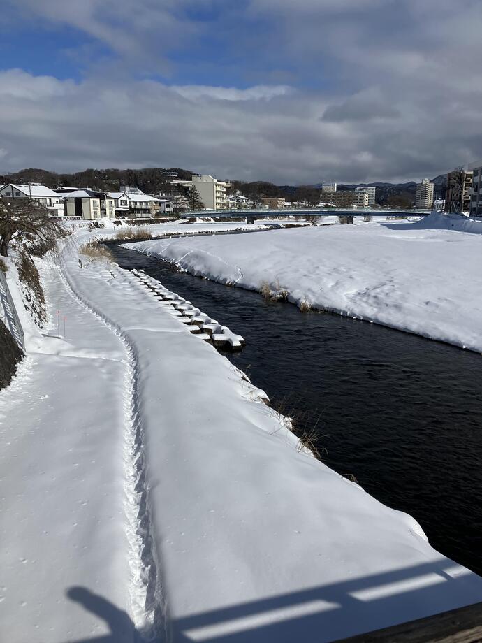 中津川の写真