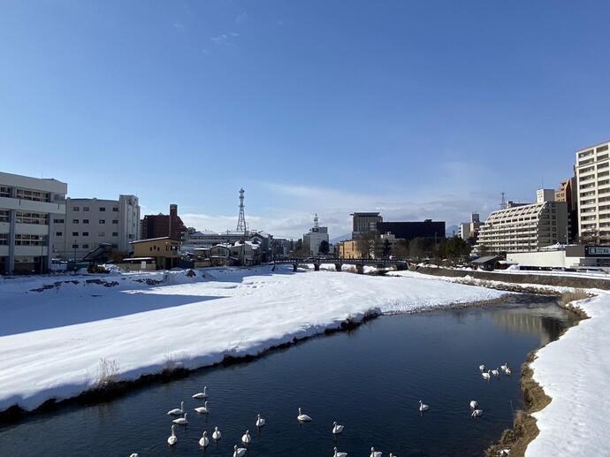 中津川の写真