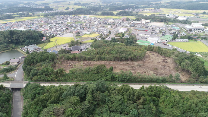 【令和4年10月】道の駅もりおか渋民の建設工事の進捗状況