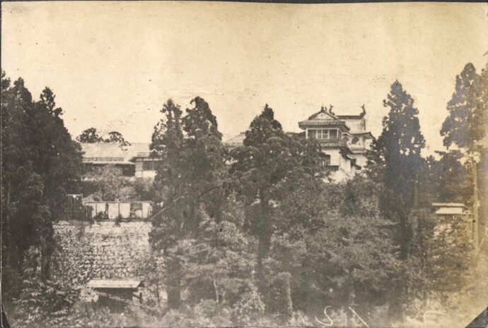 盛岡城の古写真