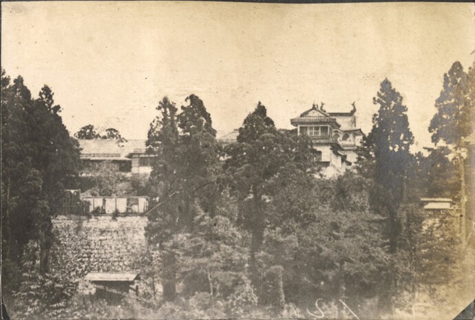 盛岡城の古写真