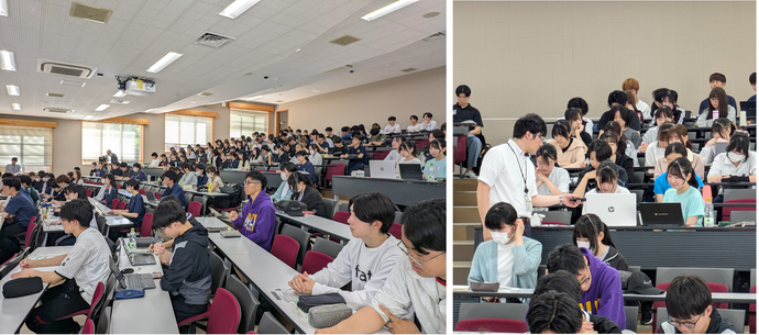 岩手大学啓発授業の様子